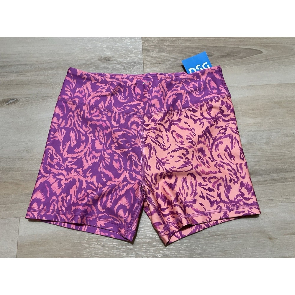 DSG 3" Momentum Shortie Shorts Girls Large Social Butterfly Magenta NWT